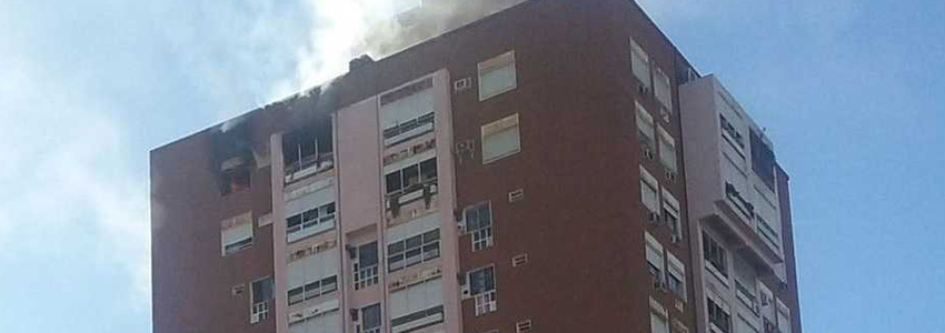 Incendio en Flores