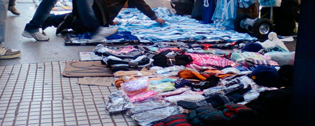 Venta callejera en Flores Venta callejera en Flores