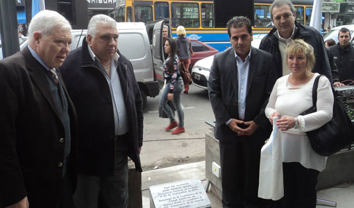 Homenaje a Rucci en Flores Homenaje a Rucci en Flores