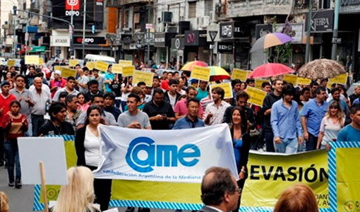 Nueva protesta por manteros