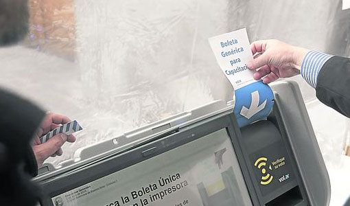 Por la boleta electrónica, prevén un escrutinio “más rápido” Por la boleta electrónica, prevén un escrutinio “más rápido”
