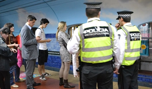 La Policía Metropolitana evitó caso de abuso sexual en el Subte
