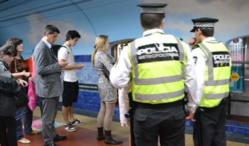 La Policía Metropolitana evitó caso de abuso sexual en el Subte La Policía Metropolitana evitó caso de abuso sexual en el Subte