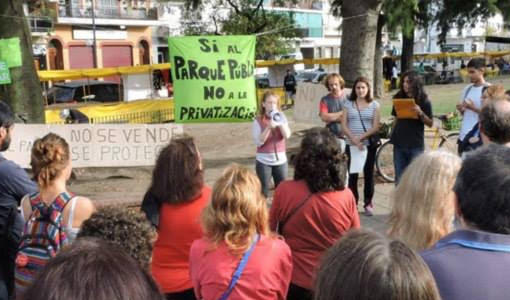 Los vecinos dicen NO al nuevo bar en Parque Chacabuco Los vecinos dicen NO al nuevo bar en Parque Chacabuco