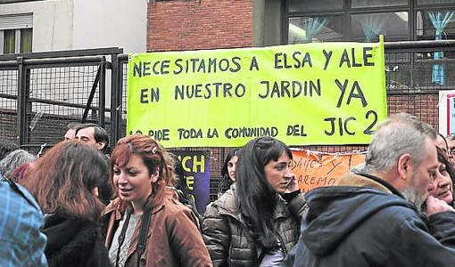 El Papa llamó a las docentes de Flores