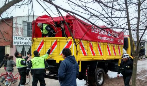 La Ciudad de Buenos Aires envió equipos de emergencia