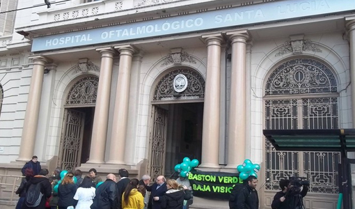 Día del Bastón Verde en el Hospital  Santa Lucía