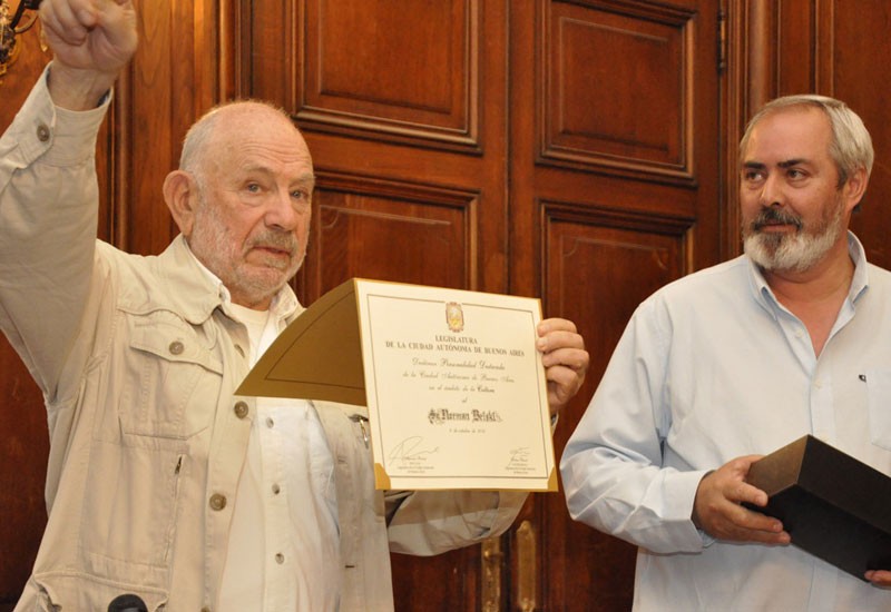 Norman Briski, Personalidad Destacada de la Cultura Norman Briski, Personalidad Destacada de la Cultura