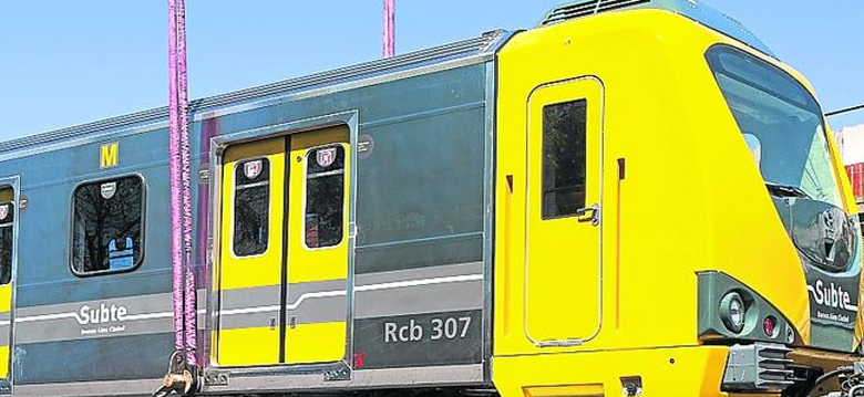 Llegaron 18 nuevos coches con aire para el subte H