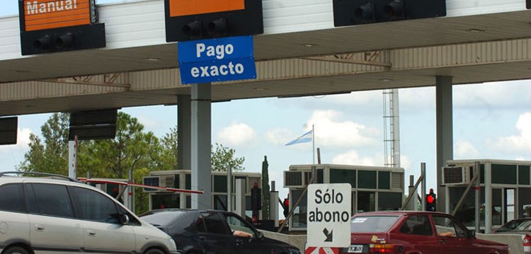 Nueva suba en los peajes porteños del 25% Nueva suba en los peajes porteños del 25%