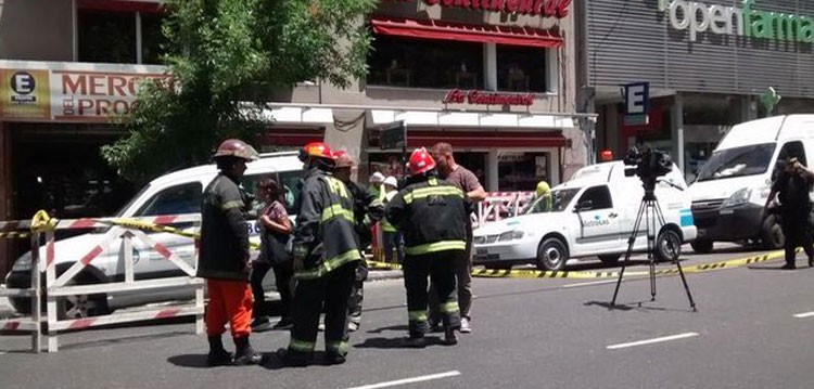 Susto en pleno Caballito por una fuga de gas