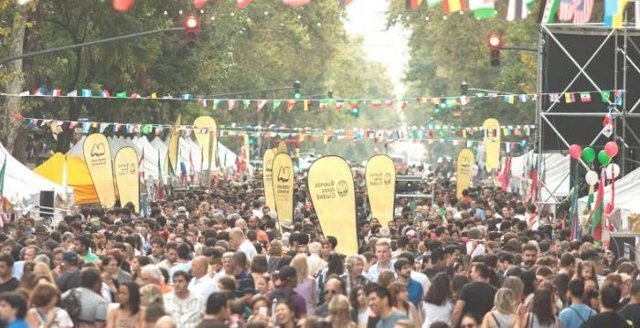 Llega el Patio Gastronómico de las Colectividades Llega el Patio Gastronómico de las Colectividades
