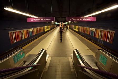 El subte E ya cuenta con el sistema “Próximo Subte” El subte E ya cuenta con el sistema “Próximo Subte”