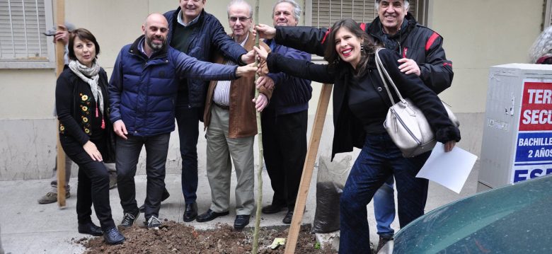 Plan de plantacion y padrinazgo en el Barrio de Flores