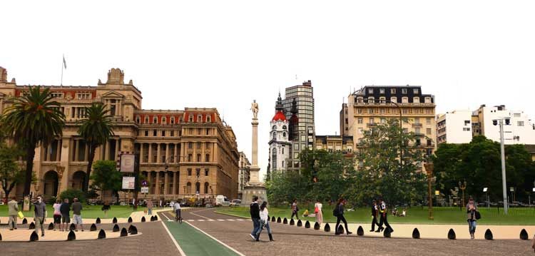 Anuncian que convertiran la zona de Tribunales en peatonal Anuncian que convertiran la zona de Tribunales en peatonal