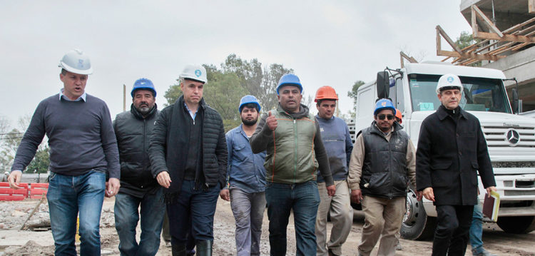 Rodríguez Larreta recorrió la futura Villa Olímpica