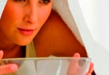 Vahos de agua y sal alivian la sinusitis