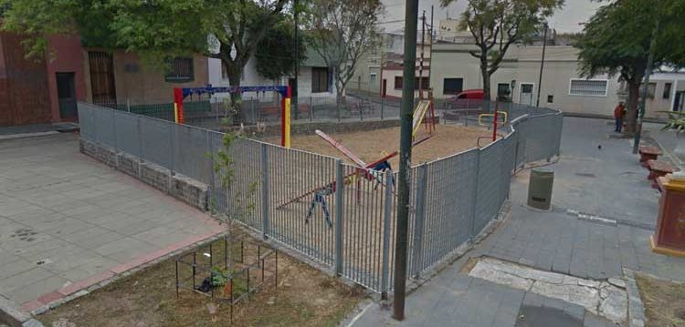 Puesta en valor de la plaza Enrique Santos Discépolo Puesta en valor de la plaza Enrique Santos Discépolo