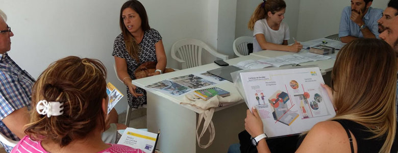 Reuniones para la puesta en valor del Centro comercial Gaona