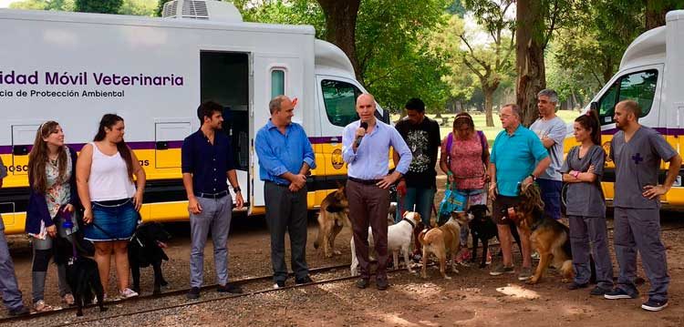 Cuatro nuevas Unidades Móviles Veterinarias