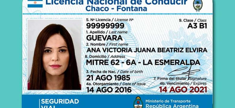 Presentaron la nueva Licencia Nacional de Conducir