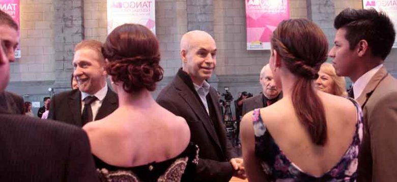 Larreta inauguro la competencia del Mundial de Tango