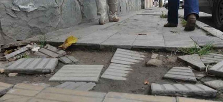 Reclamos por veredas rotas en la Ciudad de Buenos Aires Reclamos por veredas rotas en la Ciudad de Buenos Aires