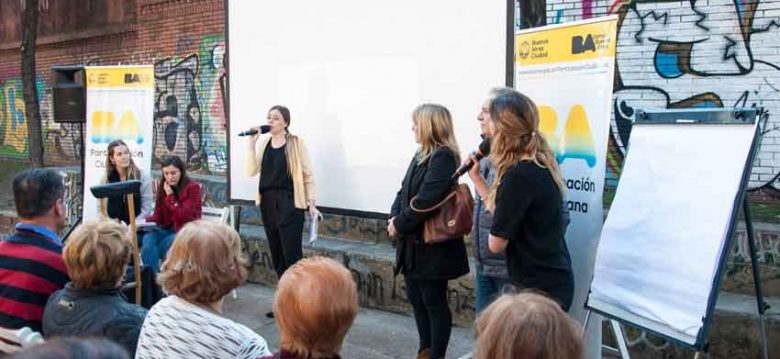 Reunión por las mejoras y puesta en valor del Patio Félix Liceaga