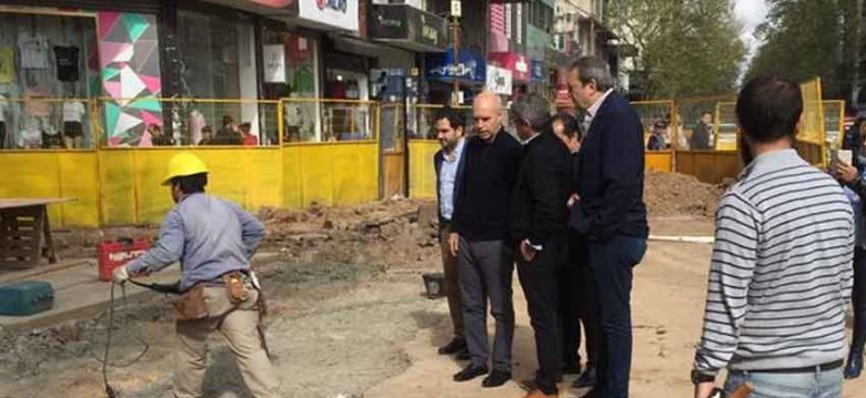 El Jefe de Gobierno recorrió obras en el Barrio de Flores El Jefe de Gobierno recorrió obras en el Barrio de Flores