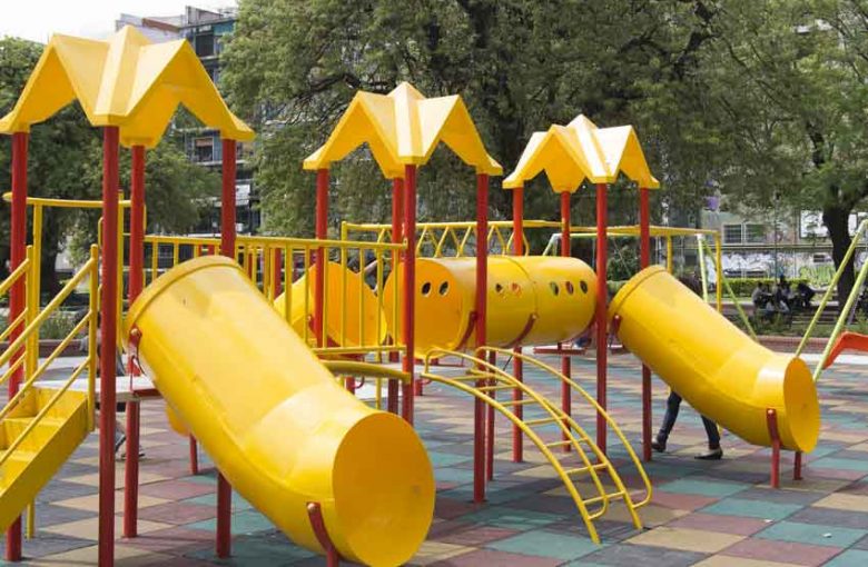 Renovaron el patio de juegos del Parque Rivadavia Renovaron el patio de juegos del Parque Rivadavia
