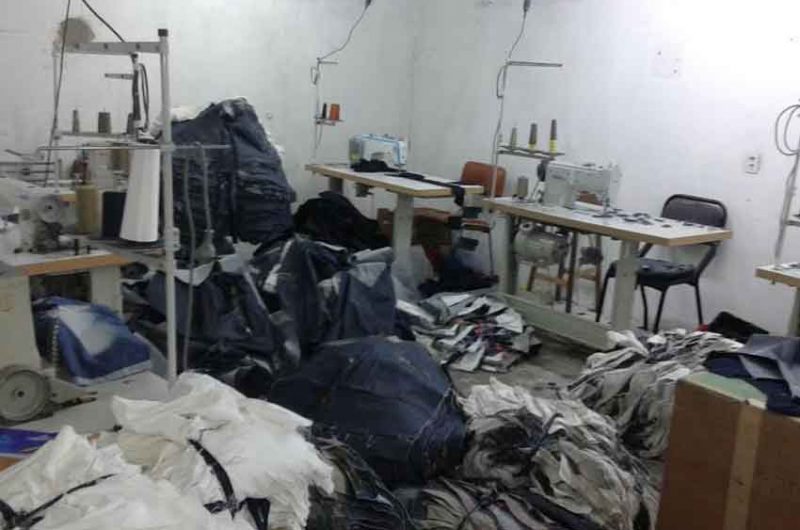 Explotación laboral en un taller textil de Parque Chacabuco