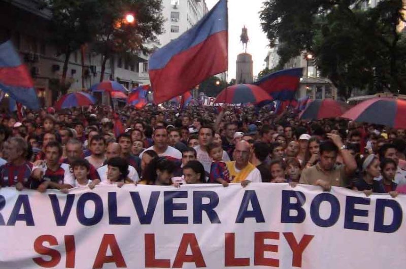 Prórroga para la Vuelta a Boedo del club San Lorenzo