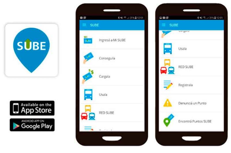 Una aplicación ofrece los detalles de la tarjeta SUBE