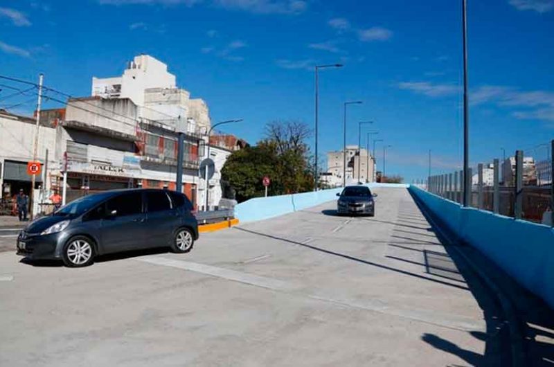 Fue inaugurado el puente vehicular de la calle Argerich