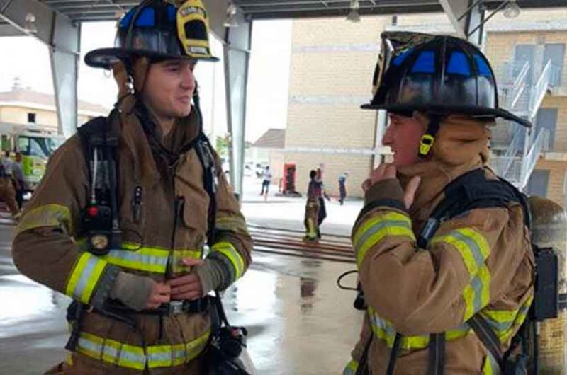Bombero porteño de intercambio con Estados Unidos Bombero porteño de intercambio con Estados Unidos
