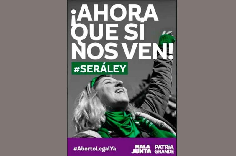 Timbreo por el aborto legal