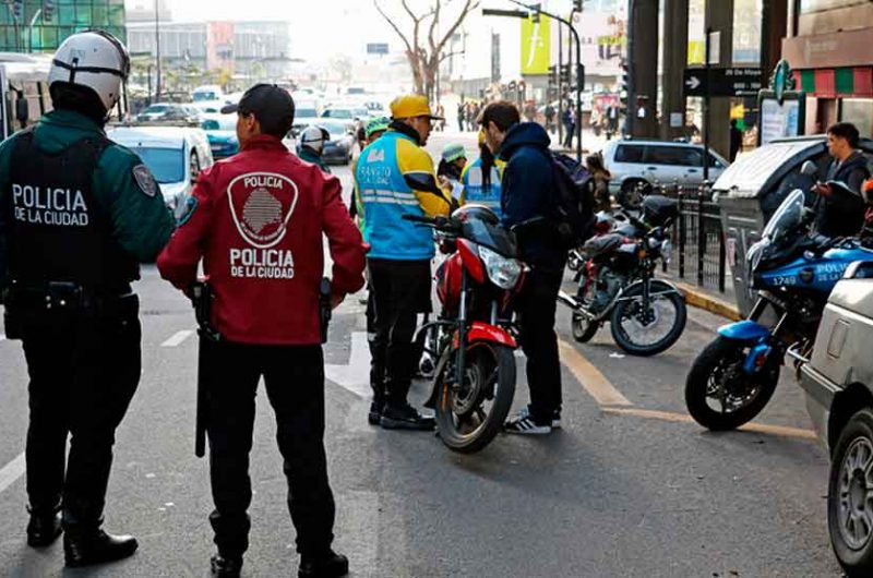 La Policía de la Ciudad secuestró casi 11 mil motos