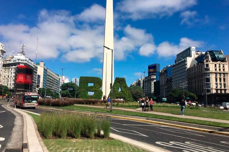 Gran cantidad de turistas en la Ciudad por las vacaciones