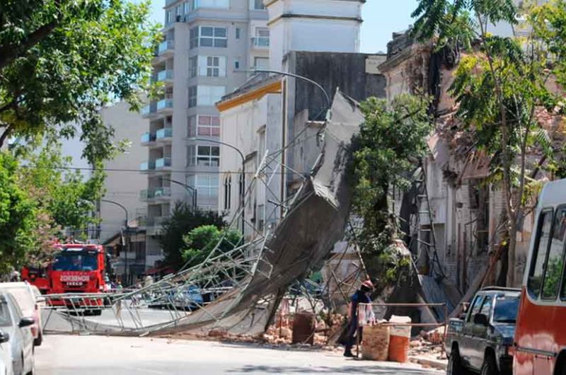 La obra en construcción había sido denunciada dos veces La obra en construcción había sido denunciada dos veces