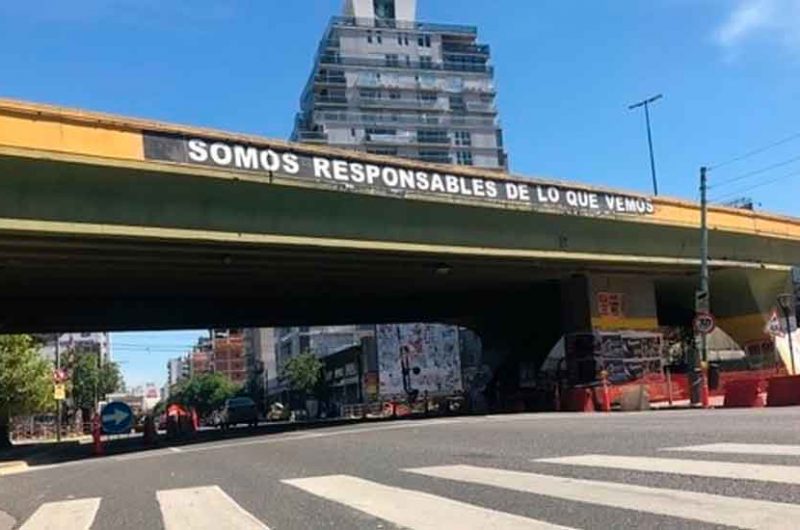 Comenzó el desmonte del puente de Córdoba y Juan B. Justo Comenzó el desmonte del puente de Córdoba y Juan B. Justo