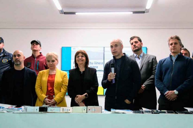 Presentación de la campaña de registro de celulares