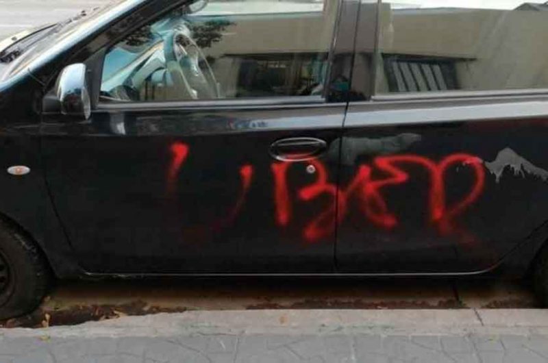 Ataques de los “caza Uber” en el barrio de Flores Ataques de los “caza Uber” en el barrio de Flores