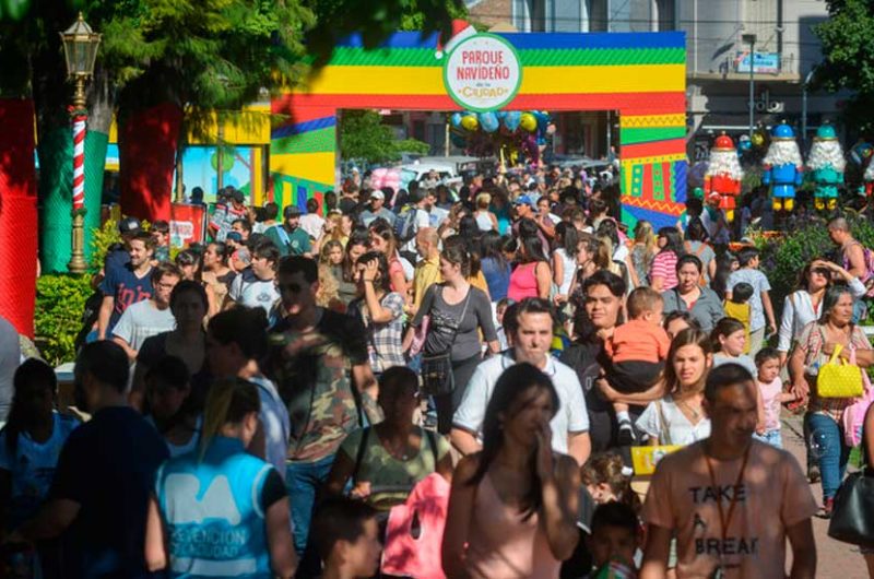 El Parque Navideño llego a Parque Chacabuco