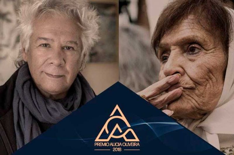 Taty Almeida y Víctor Heredia recibirán el premio Alicia Oliveira Taty Almeida y Víctor Heredia recibirán el premio Alicia Oliveira