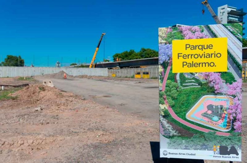 Se construirá el Parque Ferroviario Palermo