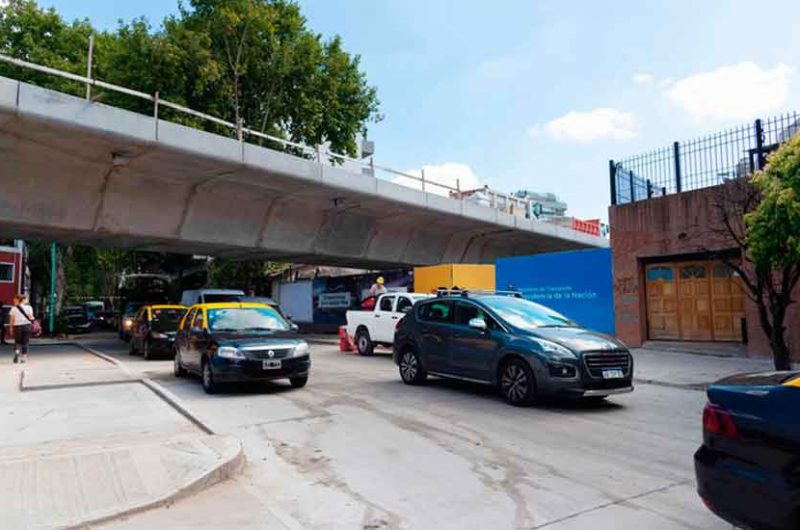 Viaducto Mitre: reapertura de la calle Blanco Encalada