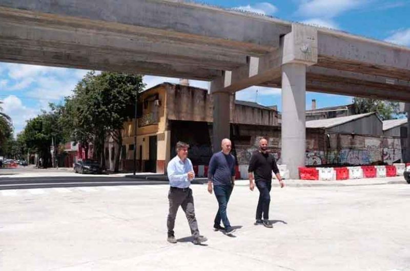 Abren calles y Avanzan las obras del Viaducto San Martín Abren calles y Avanzan las obras del Viaducto San Martín