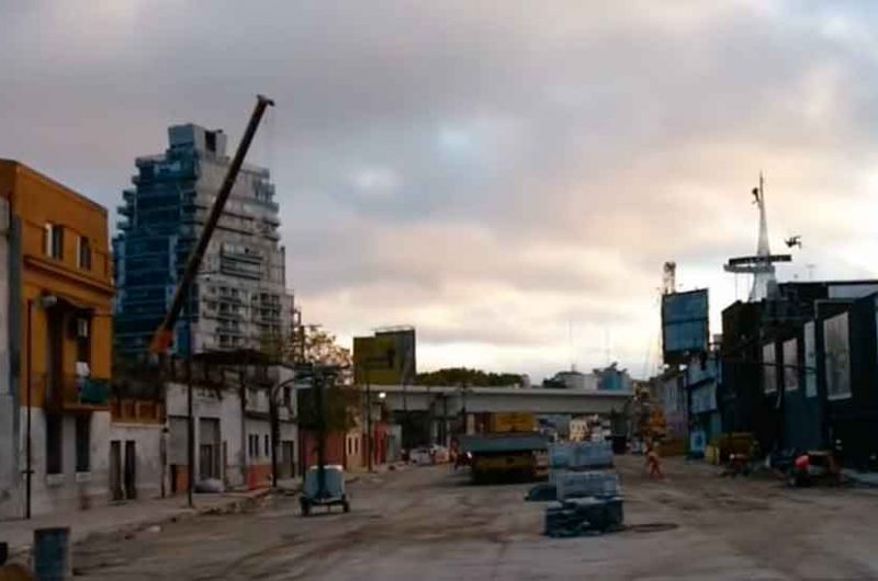 Grandes avances en las obras del Viaducto San Martín Grandes avances en las obras del Viaducto San Martín