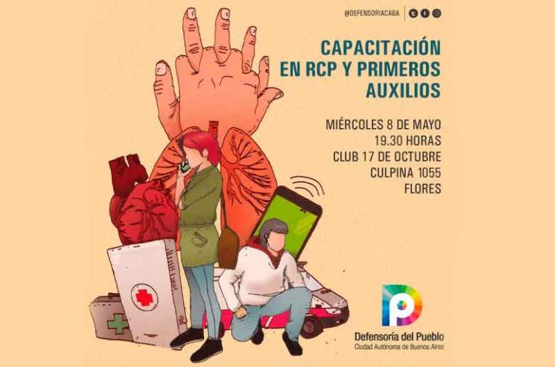 Capacitación en Reanimación Cardiopulmonar y Primeros Auxilios