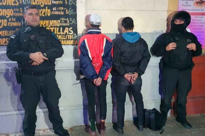 La Policía de la Ciudad detuvo a dos «bicichorros»